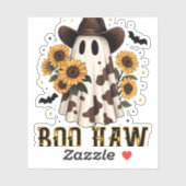 ウエスタンカウスポット不気味幽霊ブハウ シール (シート)