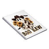 ウエスタンカウスポット不気味幽霊ブハウ ノートブック (右側)