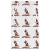 ウエスタンカウボーイカーフローピング抱き枕 スモールペーパーバッグ (裏面)