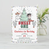 ウエスタンカウボーイクリスマススイートワン誕生日 招待状 (スタンド正面)