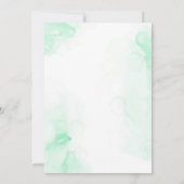 ウエスタンカウボーイサンタクリスマスホームダウンパーティー 招待状 (裏面)