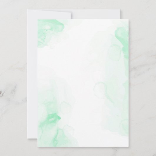 ウエスタンカウボーイサンタクリスマスホームダウンパーティー 招待状 (裏面)