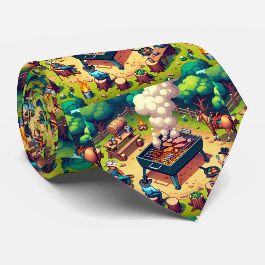 ウエスタンカウボーイズ料理グリリング ネクタイ (ロール)