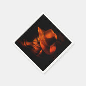 ウエスタンカウボーイテーマハット&ブーツペーパーナプキン スタンダードカクテルナプキン (角)