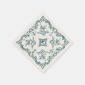 ウエスタンカウボーイトイレデジュウバンダナデザインホース スタンダードカクテルナプキン (角)