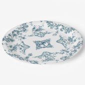 ウエスタンカウボーイトイレデジュウバンダナデザインホース ペーパープレート (アングル)