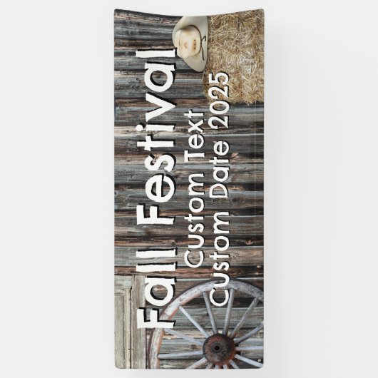 ウエスタンカウボーイバーンタペストリー 横断幕 (縦)