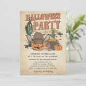 ウエスタンカウボーイパンプキンハローウィンパーティ 招待状 (スタンド正面)