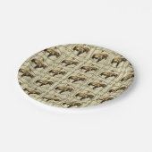 ウエスタンカウボーイパーティー紙プレートヴィンテージカウボーイ ペーパープレート (アングル)