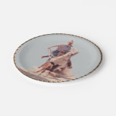 ウエスタンカウボーイパーティー紙プレート ペーパープレート (アングル)