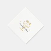 ウエスタンカウボーイブルスカルボヘミアンカントリーウェディング スタンダードカクテルナプキン (角)