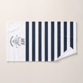 ウエスタンカウボーイブルスカルロゴヴィンテージGroomsmen バスタオルセット (ハンドタオル)