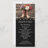 ウエスタンカウボーイブーツエレガントフローラメイスンジャー (正面)