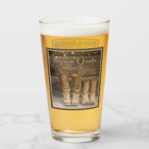 ウエスタンカウボーイブーツバ素朴ーンモノグラム タンブラーグラス