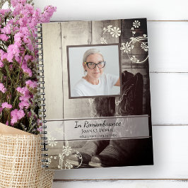 ウエスタンカウボーイブーツ葬儀記念ゲストブック ノートブック