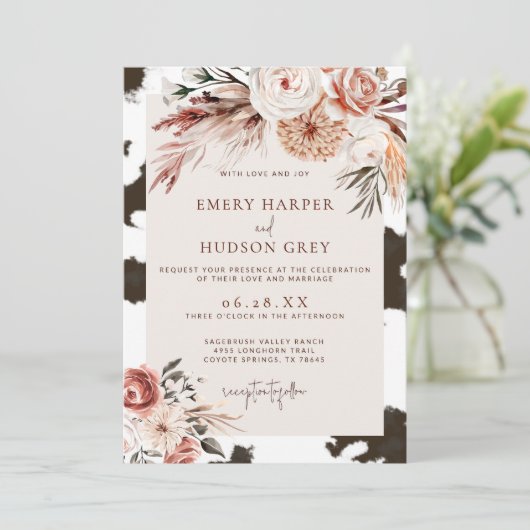 ウエスタンカウボーイランチボホフローラコウィド結婚ズ 招待状 (スタンド正面)
