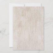 ウエスタンカウボーイ女性のカーボーイジョイント誕生日 招待状 (裏面)