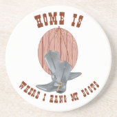 ウエスタンカウボーイ女性のカーボーイホースバーンロデオコースター コースター (正面)