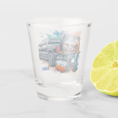 ウエスタンカウボーイ料理オンBBQピットカスタム ショットグラス (裏面)