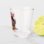 ウエスタンカウボーイ料理オンBBQピットカスタム ショットグラス (右)