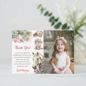 ウエスタンカウボーイ誕生日サンキューカード サンキューカード (スタンド正面)