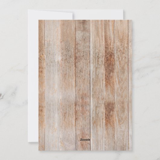 ウエスタンカウボーイ雪だるまクリスマスホリデー シーズンカード (裏面)