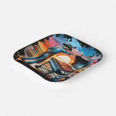 ウエスタンカウボーイBBQピットと調理師 ペーパープレート (傾斜あり)