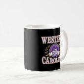ウエスタンカロライナ州カタムズローレス コーヒーマグカップ (正面右)