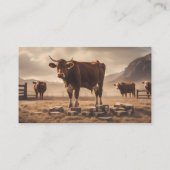 ウエスタンカントリーカウブル 名刺 (裏面)