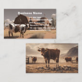 ウエスタンカントリーカウブル 名刺 (正面/裏面)