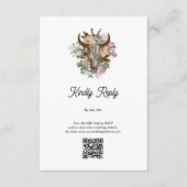 ウエスタンカントリーカウボーイボホカウウスカル結婚ズ エンクロージャーカード (正面)