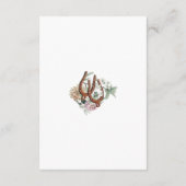 ウエスタンカントリーカウボーイボホカウウスカル結婚ズ エンクロージャーカード (裏面)