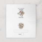 ウエスタンカントリーカウボーイボホカウウスカル結婚ズ プレイスカード (外部開封)