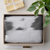 ウエスタンカントリーカウボーイ白黒カウイプリント 薄葉紙 (ギフト)