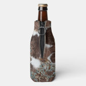 ウエスタンカントリーコウィドターコイズブラウンレザー ボトルクーラー (ボトル裏面)