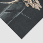 ウエスタンカントリーベージュグレイ素朴ブルカウズスカル 薄葉紙 (詳細)