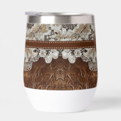 ウエスタンカントリーレザーnレースイニシャル名 (右面)