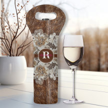 ウエスタンカントリーレザーnレースイニシャル名