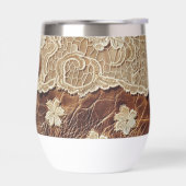 ウエスタンカントリーレザーnレースイニシャル (左面)