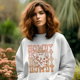 ウエスタンカントリー幽霊ハウディカウボーイハロウィーン スウェットシャツ