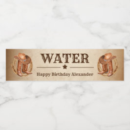 ウエスタンカントリー飲食品ラベルセット ペットボトルラベル