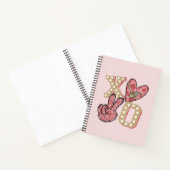 ウエスタンカントリーXoxo |ハグとキス ノートブック (内部)