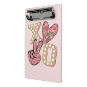 ウエスタンカントリーXoxo |ハグとキス ミニクリップボード (アングル2)