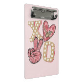 ウエスタンカントリーXoxo |ハグとキス ミニクリップボード (アングル)