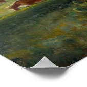 ウエスタンキャトルヴィンテージファームハ絵画ウス ポスター (角)