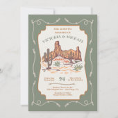 ウエスタンキャニオンデザートカボス結婚ズ 招待状 (正面)