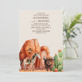 ウエスタンキャニオンデザートカボス結婚ズ 招待状 (スタンド正面)