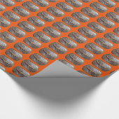 ウエスタンギフトラッピング紙ロングベルトバックル ラッピングペーパー (角)