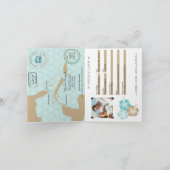 ウエスタンクカリブのルーズパスポート金ゴールド 招待状 (内部)