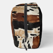 ウエスタンクリームタンブラウンブラック女性のカーボーイコウィド ドップキット (右)